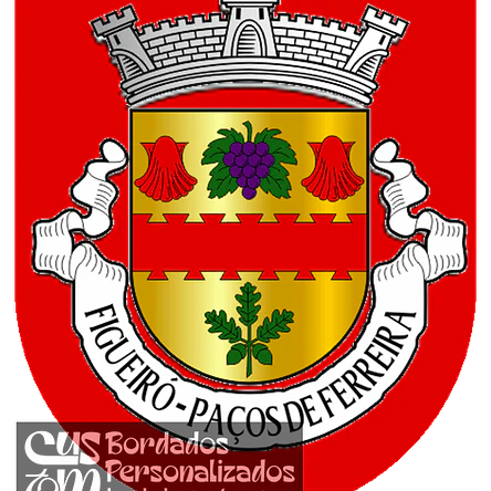 Emblema Bordado Freguesia de Figueiró (Paços de Ferreira, Porto) 1