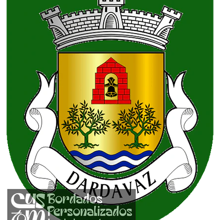 Emblema Bordado Freguesia de Dardavaz (Tondela, Viseu) 1