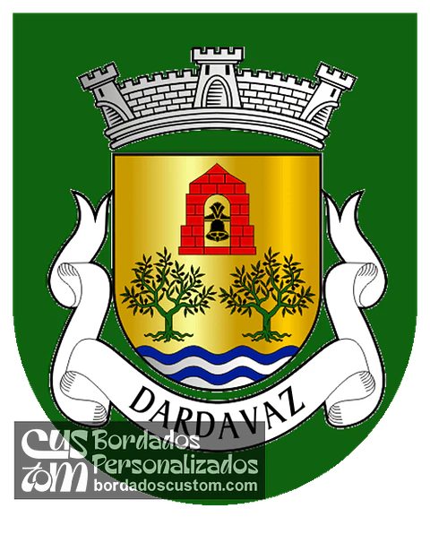 Emblema Bordado Freguesia de Dardavaz (Tondela, Viseu)
