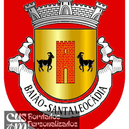 Emblema Bordado Antiga Freguesia de Baião (Santa Leocádia) (Baião, Porto) 1
