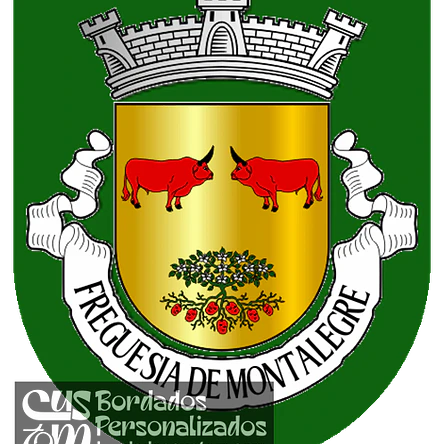 Emblema Bordado Antiga Freguesia de Montalegre (Montalegre, Vila Real) 1