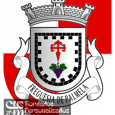 Emblema Bordado Freguesia de Palmela (Palmela, Setúbal) 1