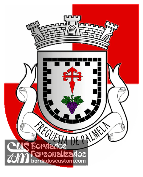 Emblema Bordado Freguesia de Palmela (Palmela, Setúbal)