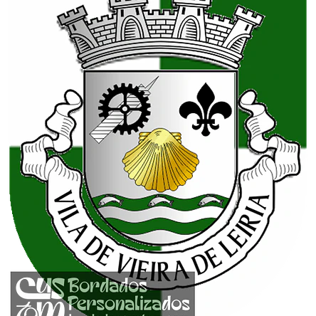 Emblema Bordado Freguesia de Vieira de Leiria (Marinha Grande, Leiria) 1