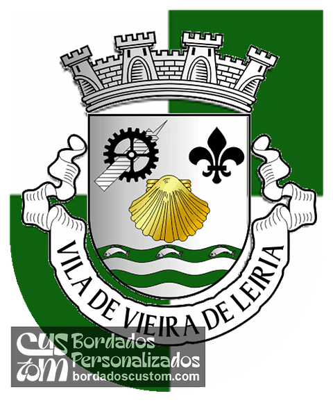 Emblema Bordado Freguesia de Vieira de Leiria (Marinha Grande, Leiria)