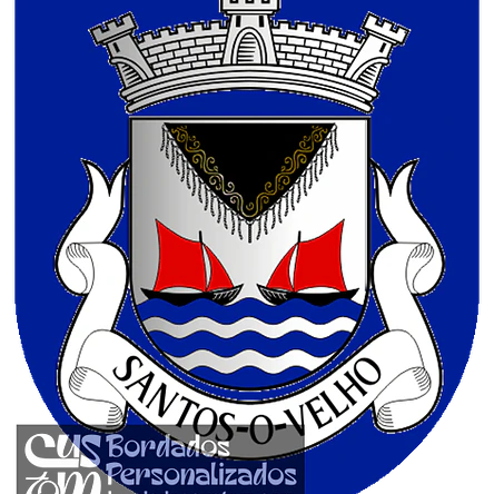 Emblema Bordado Antiga Freguesia de Santos-o-Velho (Lisboa, Lisboa) 1