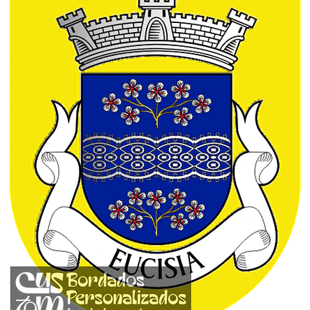 Emblema Bordado Antiga Freguesia de Eucisia (Alfândega da Fé, Bragança) 1
