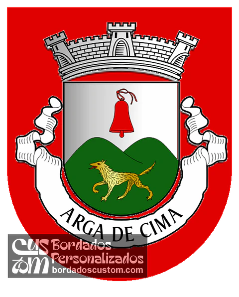 Emblema Bordado Antiga Freguesia de Arga de Cima (Caminha, Viana do Castelo)