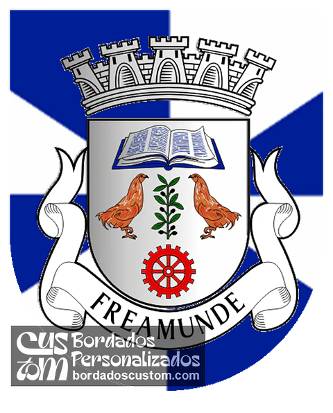Emblema Bordado Freguesia de Freamunde (Paços de Ferreira, Porto)