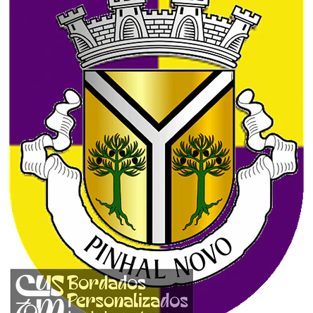 Emblema Bordado Freguesia de Pinhal Novo (Palmela, Setúbal) 1