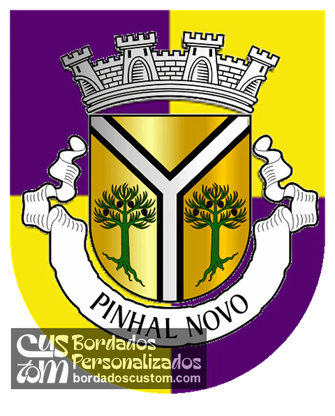 Emblema Bordado Freguesia de Pinhal Novo (Palmela, Setúbal)