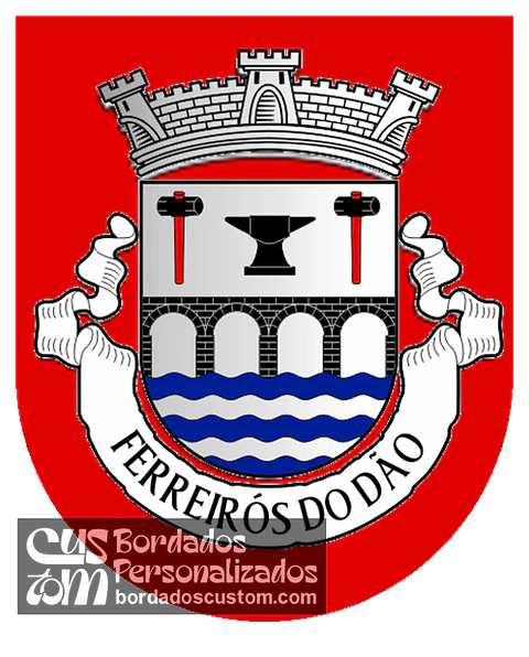 Emblema Bordado Freguesia de Ferreirós do Dão (Tondela, Viseu)