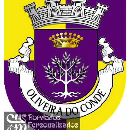 Emblema Bordado Freguesia de Oliveira do Conde (Carregal do Sal, Viseu) 1