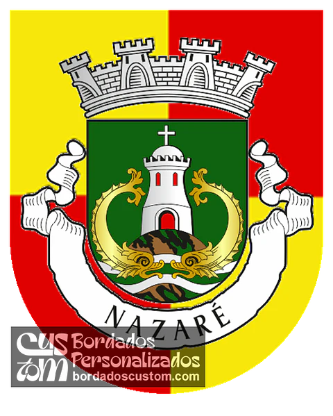 Emblema Bordado Município de Nazaré (Leiria)