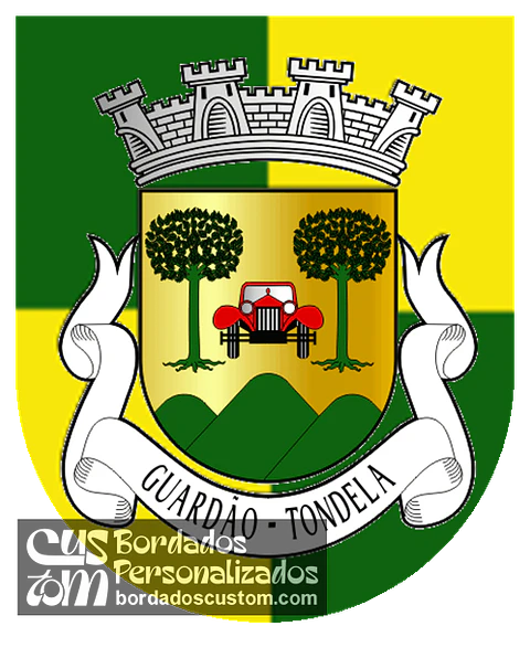 Emblema Bordado Freguesia de Guardão (Tondela, Viseu)