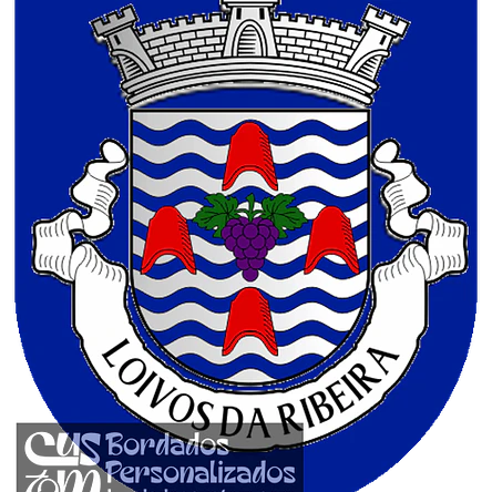 Emblema Bordado Antiga Freguesia de Loivos da Ribeira (Baião, Porto) 1