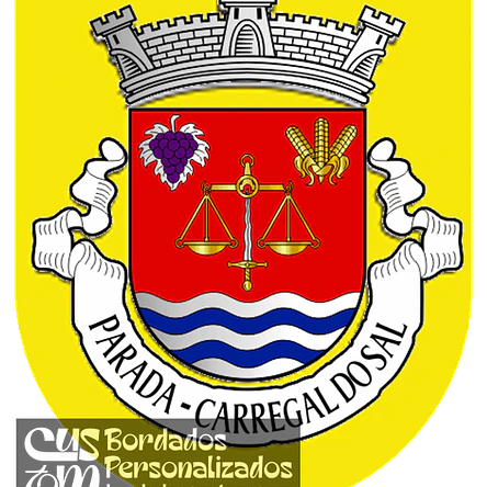 Emblema Bordado Freguesia de Parada (Carregal do Sal, Viseu) 1