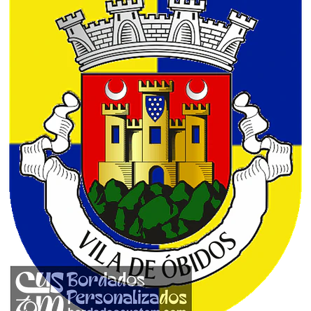 Emblema Bordado Município de Óbidos (Leiria) 1