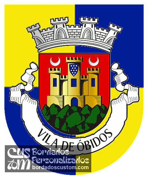 Emblema Bordado Município de Óbidos (Leiria)