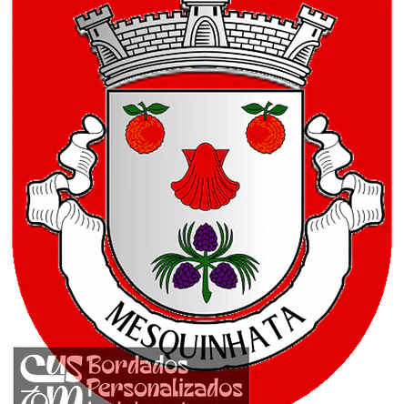 Emblema Bordado Antiga Freguesia de Mesquinhata (Baião, Porto) 1