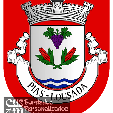 Emblema Bordado Antiga Freguesia de Pias (Lousada, Porto) 1