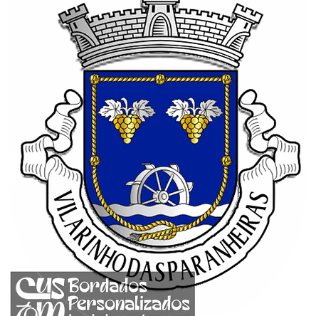 Emblema Bordado Antiga Freguesia de Vilarinho das Paranheiras (Chaves, Vila Real) 1
