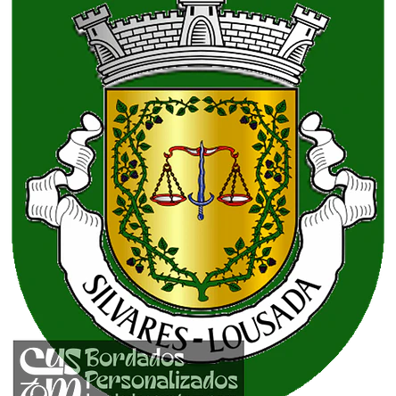 Emblema Bordado Antiga Freguesia de Silvares (Lousada, Porto) 1