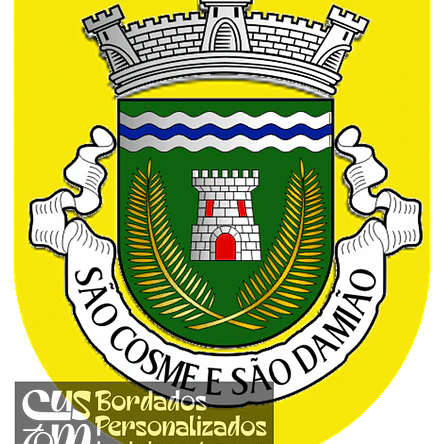 Emblema Bordado Antiga Freguesia de São Cosme e São Damião (Arcos de Valdevez, Viana do Castelo) 1