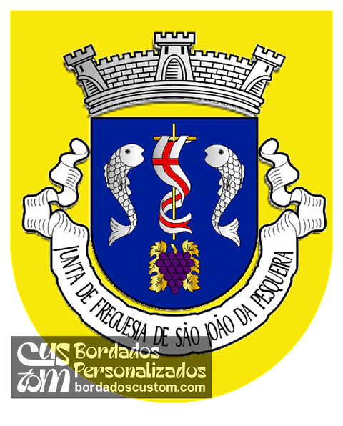 Emblema Bordado Antiga Freguesia de São João da Pesqueira (São João da Pesqueira, Viseu)