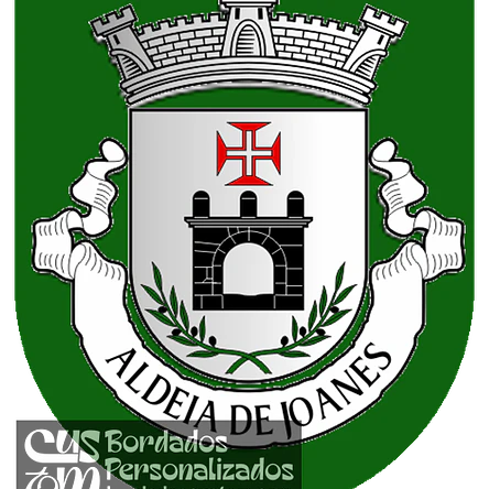 Emblema Bordado Antiga Freguesia de Aldeia de Joanes (Fundão, Castelo Branco) 1
