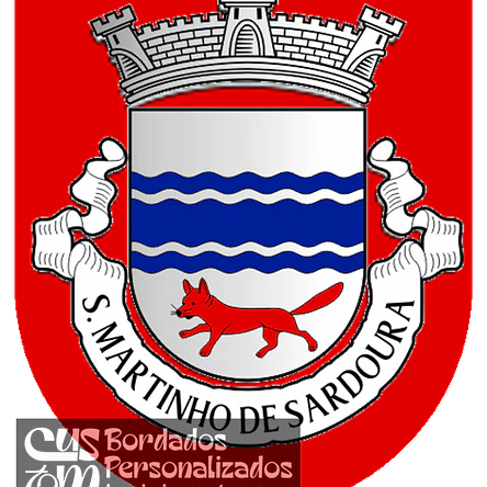 Emblema Bordado Freguesia de São Martinho de Sardoura (Castelo de Paiva, Aveiro) 1