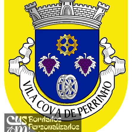 Emblema Bordado Antiga Freguesia de Vila Cova de Perrinho (Vale de Cambra, Aveiro) 1
