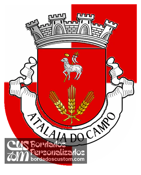 Emblema Bordado Antiga Freguesia de Atalaia do Campo (Fundão, Castelo Branco)
