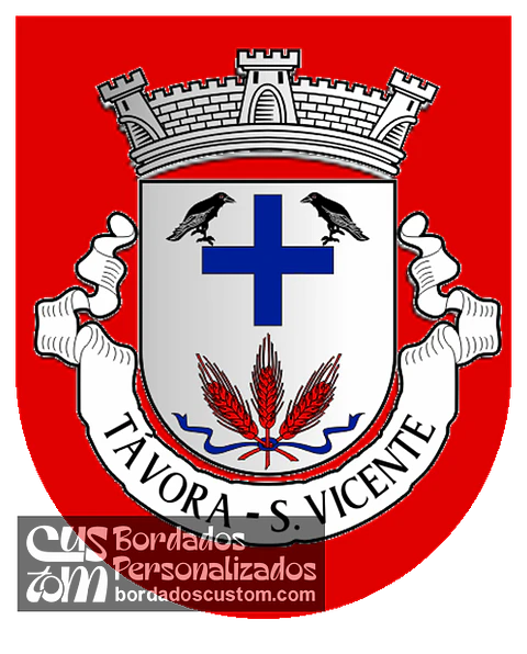 Emblema Bordado Antiga Freguesia de Távora (São Vicente) (Arcos de Valdevez, Viana do Castelo)