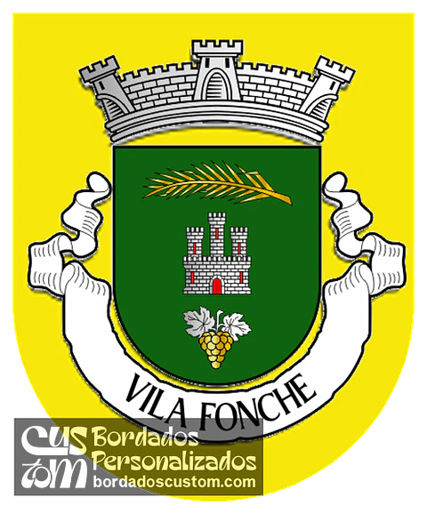 Emblema Bordado Antiga Freguesia de Vila Fonche (Arcos de Valdevez, Viana do Castelo)