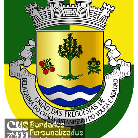 Emblema Bordado Freguesia de Belazaima do Chão, Castanheira do Vouga e Agadão (Águeda, Aveiro) 1