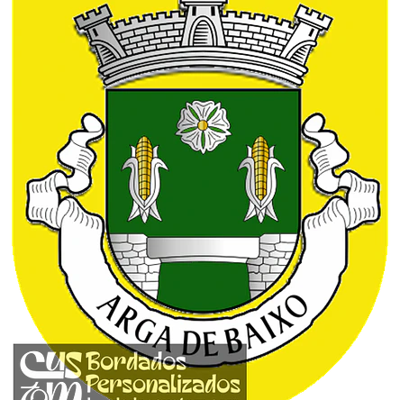 Emblema Bordado Antiga Freguesia de Arga de Baixo (Caminha, Viana do Castelo) 1