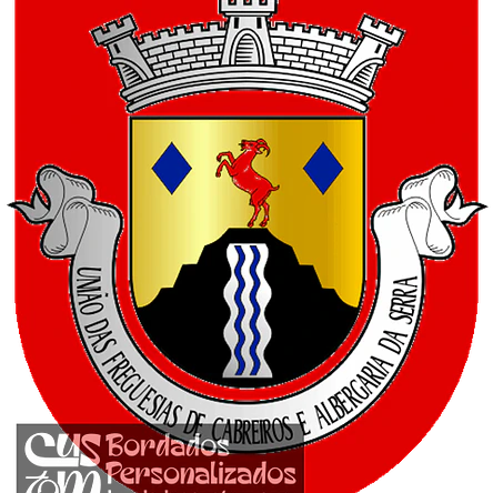 Emblema Bordado Freguesia de Cabreiros e Albergaria da Serra (Arouca, Aveiro) 1
