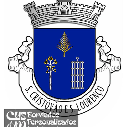 Emblema Bordado Antiga Freguesia de São Cristóvão e São Lourenço (Lisboa, Lisboa) 1