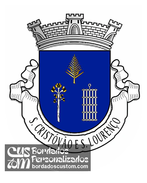 Emblema Bordado Antiga Freguesia de São Cristóvão e São Lourenço (Lisboa, Lisboa)