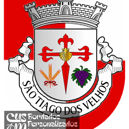 Emblema Bordado Freguesia de São Tiago dos Velhos (Arruda dos Velhos, Lisboa) 1