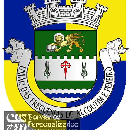 Emblema Bordado Freguesia de Alcoutim e Pereiro (Alcoutim, Faro) 1