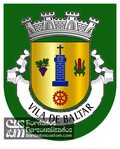 Emblema Bordado Freguesia de Baltar (Paredes, Porto)