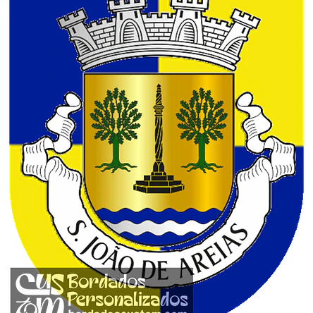 Emblema Bordado Freguesia de São João de Areias (Santa Comba Dão, Viseu) 1