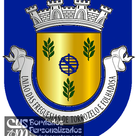 Emblema Bordado Freguesia de Torrozelo e Folhadosa (Seia, Guarda) 1