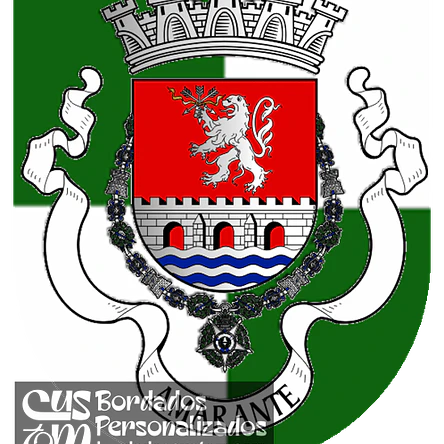 Emblema Bordado Município de Amarante (Porto) 1