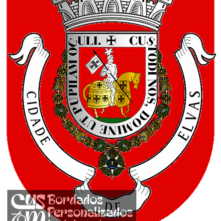 Emblema Bordado Município de Elvas (Portalegre) 1