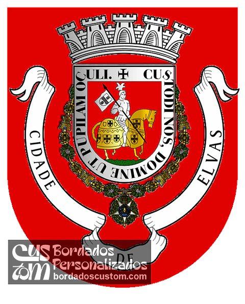 Emblema Bordado Município de Elvas (Portalegre)