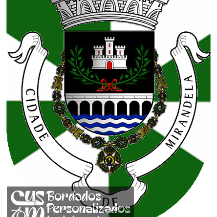 Emblema Bordado Município de Mirandela (Bragança) 1