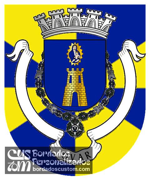Emblema Bordado Município de Ovar (Aveiro)